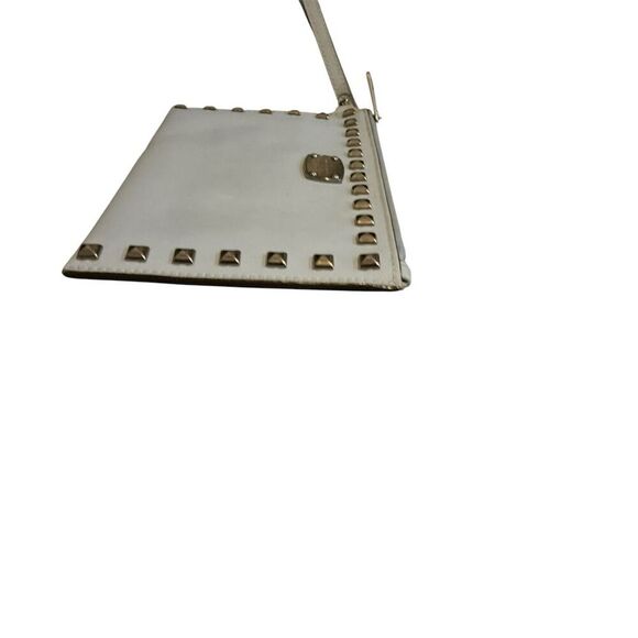 Michael Kors Women's Gray Studded Leather Wallet Wristlet Clutch NWOT!!​ - Picture 8 of 15